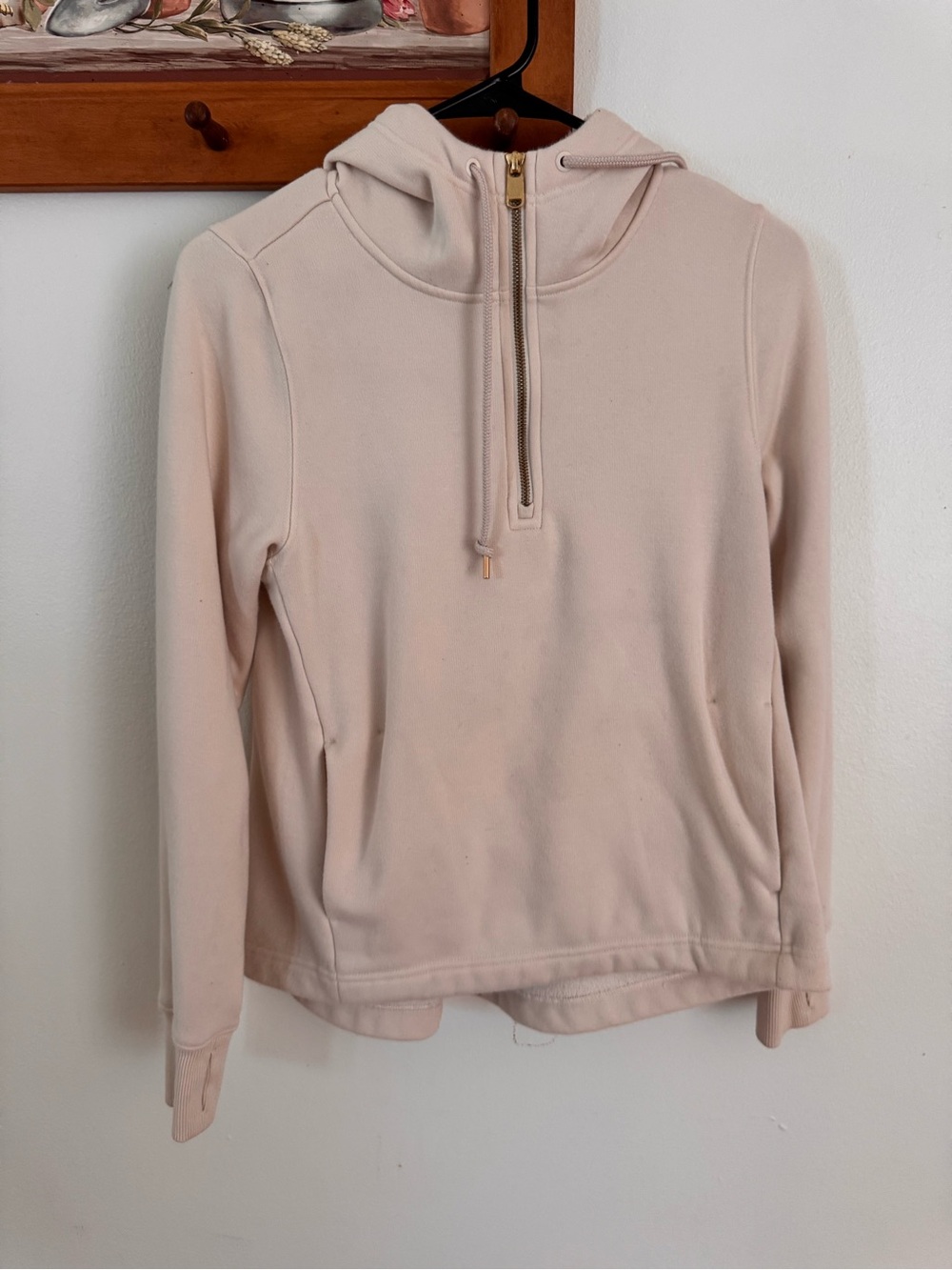 Athleta Half-Zip Hoodie Pullover – XXS